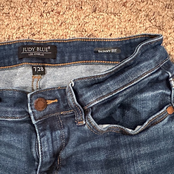 Judy Blue skinny jeans size 7 - GUC - Picture 2 of 4